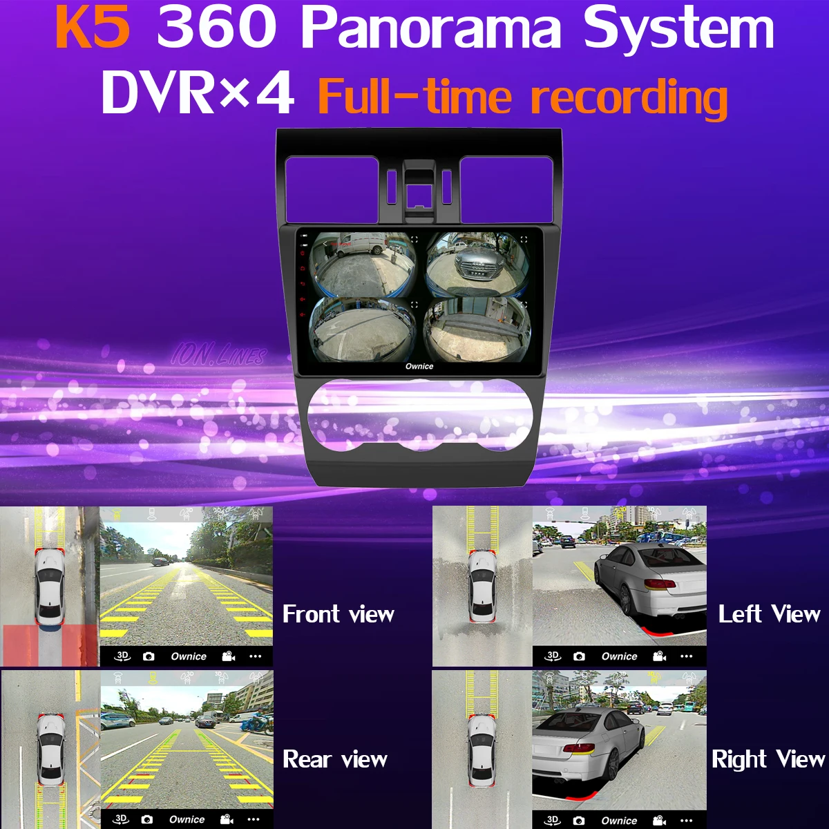 Автомагнитола Ownice K1 K3 K5 K6 для Subaru Forester 4 2013 2014 2015 2016 GPS DSP Carplay 360 °
