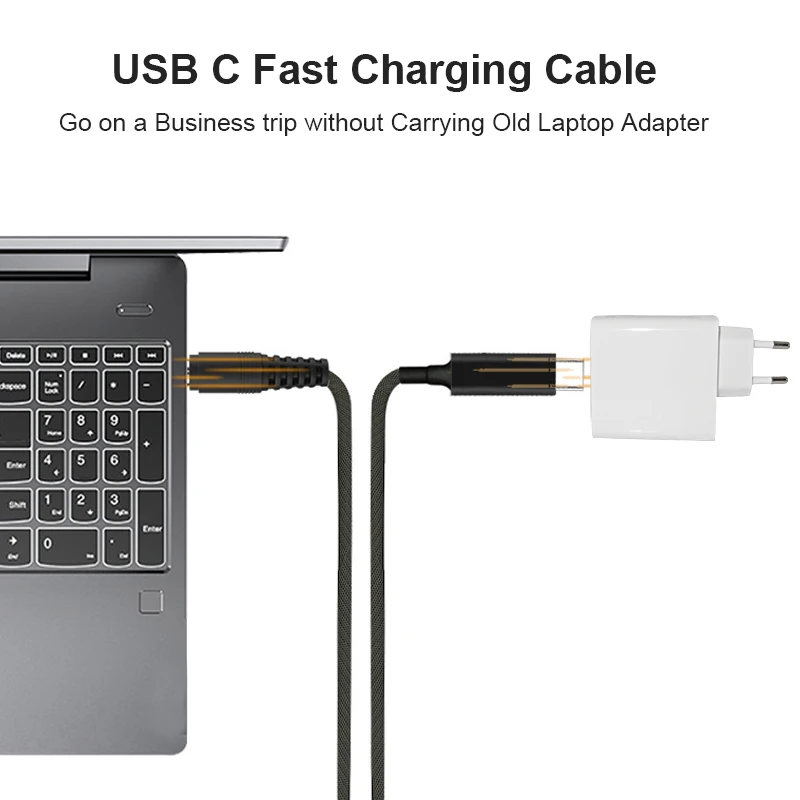 USB Tipo C PD Cabo de carregamento,