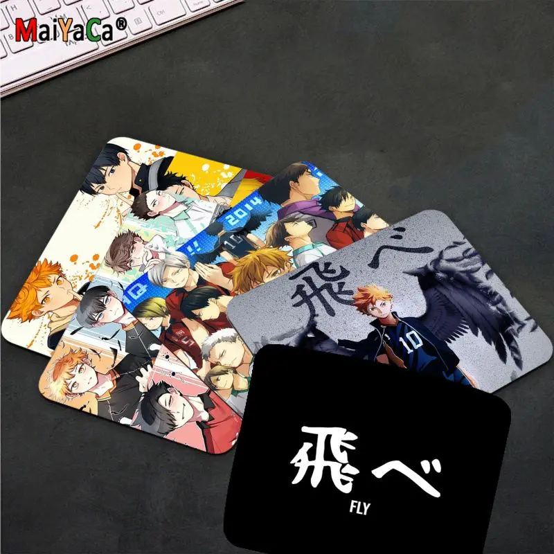 Подарочный коврик для мальчиков Haikyuu Hinata атаки аниме геймерские скоростные мыши