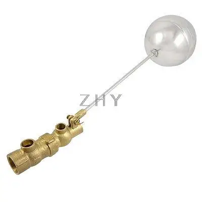 

Tank Pool Liquid Level Sensor Stainless Steel Floating Ball 3/4" PT Thread