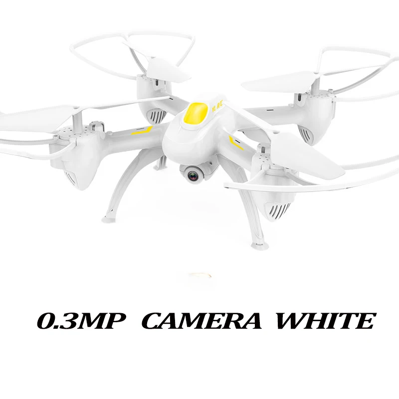 Радиоуправляемый вертолет FPV 2,4 ГГц Дрон с камерой 720p фиксированный пульт дистанционного управления высокого давления 6 осей Rc игрушки rc Квадрокоптер рождественские подарки - Цвет: 0.3MP  camera white