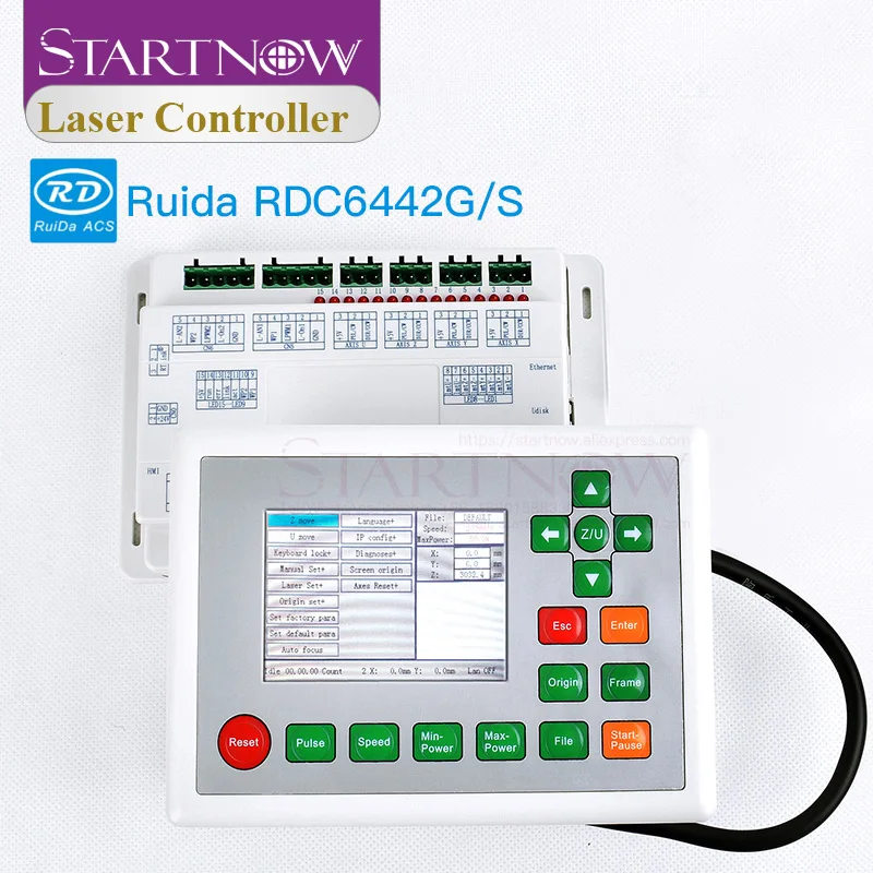 US $232.58 Laser Controller Co2 Ruida 6442g Rdc6442g Cnc Motherboard System Laser Control Card For Laser Engraving Machine Rdc 6442s Panel