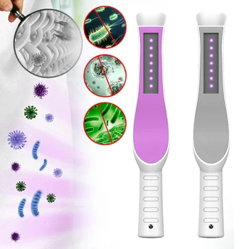 

USB Charging UV Disinfection Lamp Tube Portable Handheld Sterilizer Light Ultraviolet Lights Mini UV Light Stick UVC Lamp
