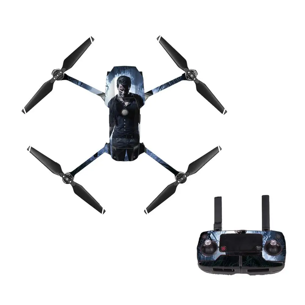 Водонепроницаемый ПВХ наклейка защитный чехол для DJI Mavic Pro Drone Body Arm пульт дистанционного управления запасная часть стикер s