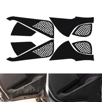 

Car Door Panel Anti-Kick Stickers Dust-Proof Cover Interior Car Accessories Styling for Toyota CHR C-HR 2017 2018