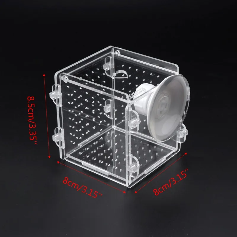 Aquarium Fish Breeding Isolation Box Fish Tank Incubator Breeder For Baby Fish
