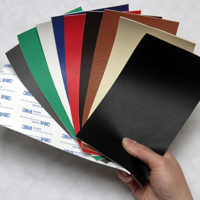 Barra autoadhesiva de 20cm x 10cm, 22 colores, sin planchado, para sofá, reparación de ropa, tela de cuero PU, parches de pegatinas grandes