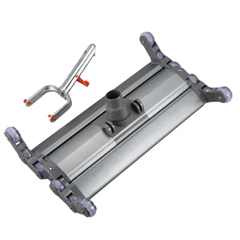 

18in Aluminum Alloy Vacuum Suction Head Cleaner Swimming Pool Spa Cleaning Tool