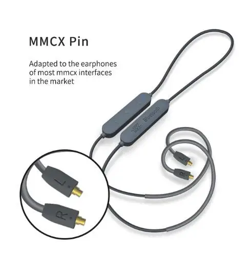 MMCXAPTXHD KZ Aptx HD CSR8675 Bluetooth модуль наушники 5,0 беспроводной кабель обновления применяются оригинальные наушники AS10ZSTZSNProZS10Pro/AS16 - Цвет: MMCXAPTXHD