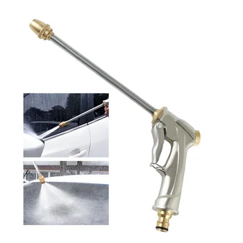 

2 Styles Adjustable High Pressure Water Gun Car Wash Jet Garden Irrigation Wand Nozzle Sprayer Watering Sprinkler Cleaning Tool