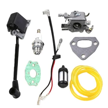 

For Husqvarna Carburetor kit 142 36 41 Chainsaw Ignition Coil Carb Gasket