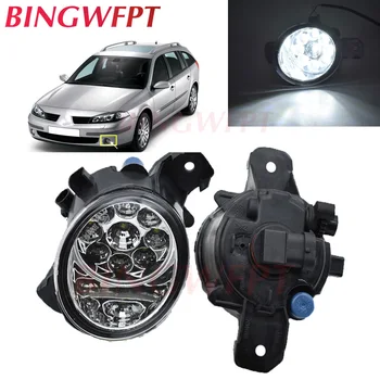 

2PCS (right + left) Oval LED Fog Lights H11 Halogen lamps For Renault Laguna 2 Grandtour KG0/1 Estate 2001-2015