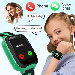 S4 дети смарт часы телефон LBS/gps сим-карта монитор ребенок SOS Вызов Smartwatch спортивные часы с определением локации экран камеры # D1