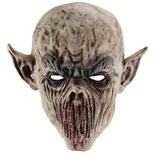 Masque de Zombie, accessoires de Cosplay, masque facial de Vampire démon de la terreur