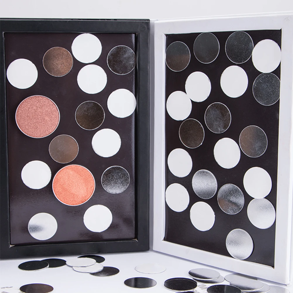 30pcs Metal Sticker Cosmetics Square Empty Tightly Professional Round For Magnetic Palette Eyeshadow Practical Tool Home Makeup 30pcs Metal Sticker Cosmetics Square Empty Tightly Professional Round For Magnetic Palette Eyeshadow Practical Tool Home Makeup