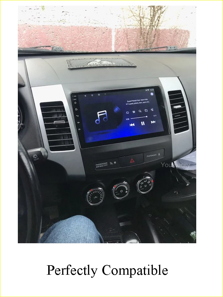 Clearance Car DVD Player for Mitsubishi Outlander 2006-2013 Radio GPS Navigation BT WIFI Map 9inch Android 9.0 Octa Core 2G RAM 32GROM 2