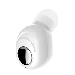 Compact HiFi Wireless Bluetooth Earbuds with Mic - Premium Stereo Sound & Handsfree Functionality for Sports & Everyday Use (White)