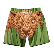 New Male Summer Wolf Shorts Men Animal Casual Short Pants Cargo Black Beach 3d Printed Shorts Gothic Fitness Mens Shorts