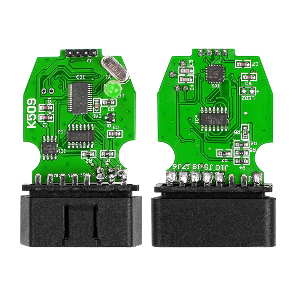 Для VAG K + CAN Commander 1 4 Green PCB PIC18F25K80 FTDI FT232RL чип для AUDI/для VW/Skoda Line Full|Кабели и коннекторы