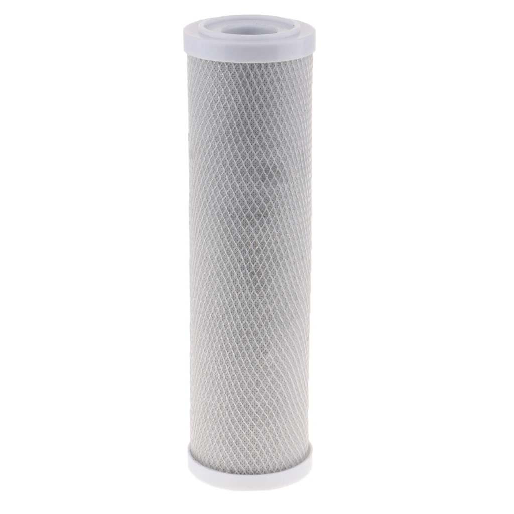 10'' CTO Granular Activated Carbon Water Filter Cartridge for Reverse Osmosis Whole House Drinking water Filter Purifier