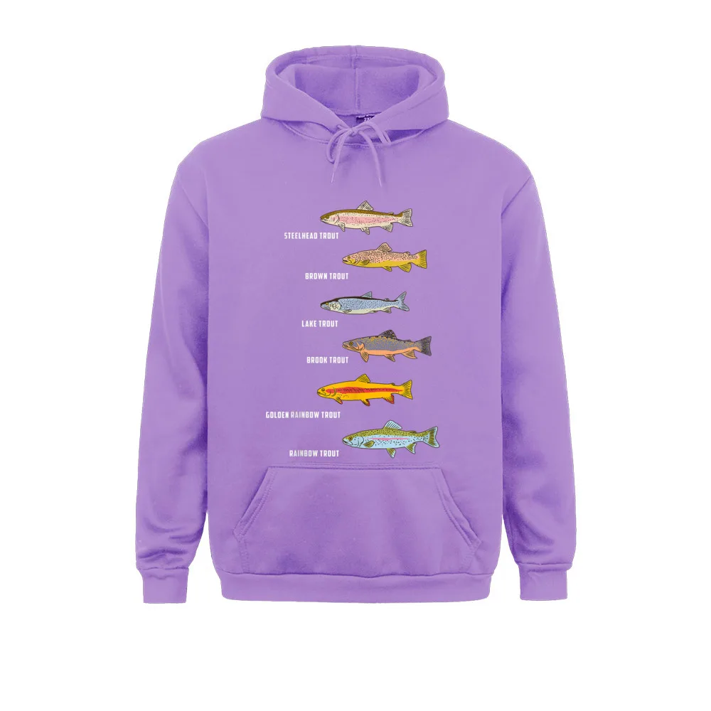 Funny Types of Trout Fish Species Fishing Angling T-Shirt__70 2021 Popular Long Sleeve Hip hop Sweatshirts  Men's Hoodies Clothes Summer Autumn Funny Types of Trout Fish Species Fishing Angling T-Shirt__70purple