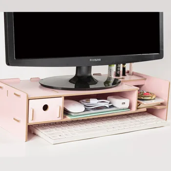 

Home high-quality laptop LCD computer monitor increased support frame multifunctional item storage rack laptop stand