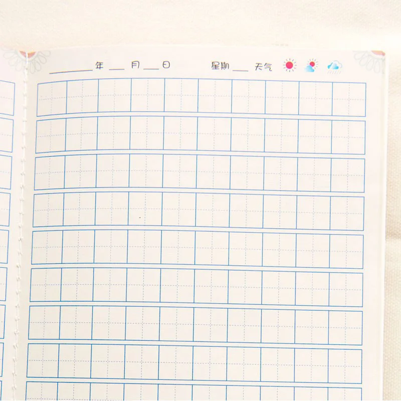 

5 Books Chinese Character Exercise Book Hanzi Composition Grid Workbooks Portable Notebook Writing Practice Libros Livros Zeszyt