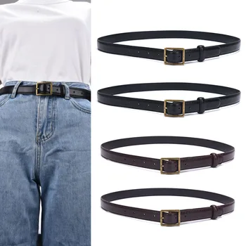 

New Women Genuine Leather Belt For Female Strap Casual All-match Ladies Adjustable Belts Designer High Quality Brand