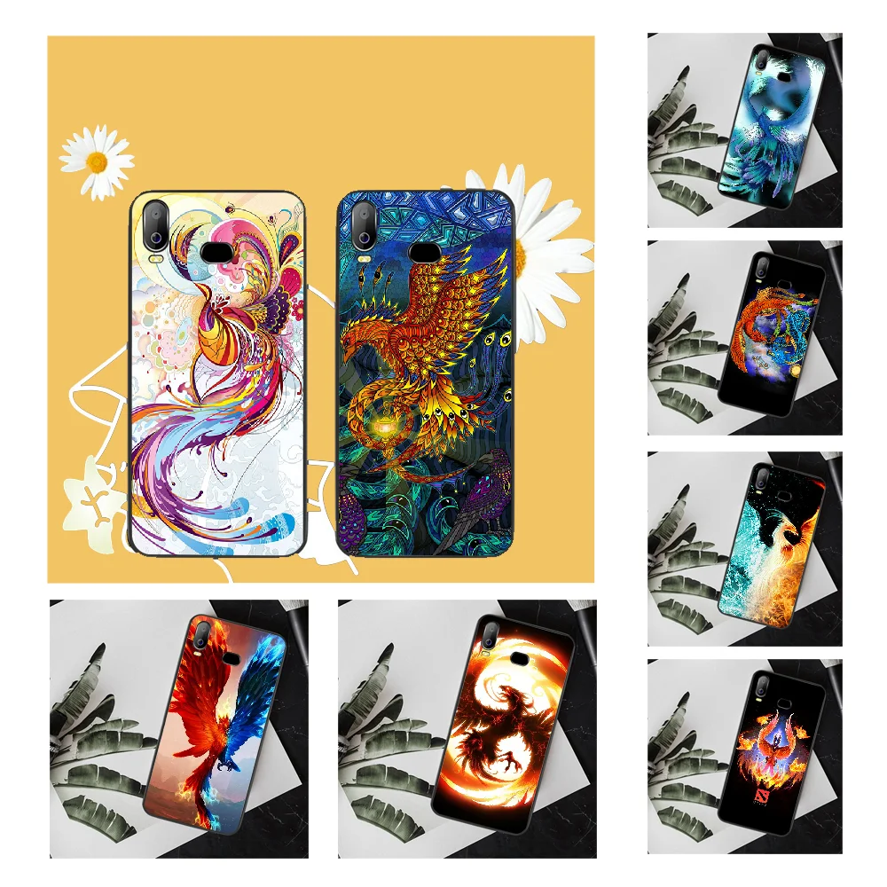 NBDRUICAI The rising Fire Phoenix bird Art Новое поступление чехол для сотового телефона Samsung A10 A20 A30