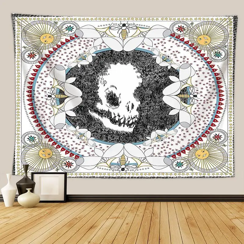 evil eye wall tapestry five star sun wall hanging carpet bedroom living room decor wall art wall blanket