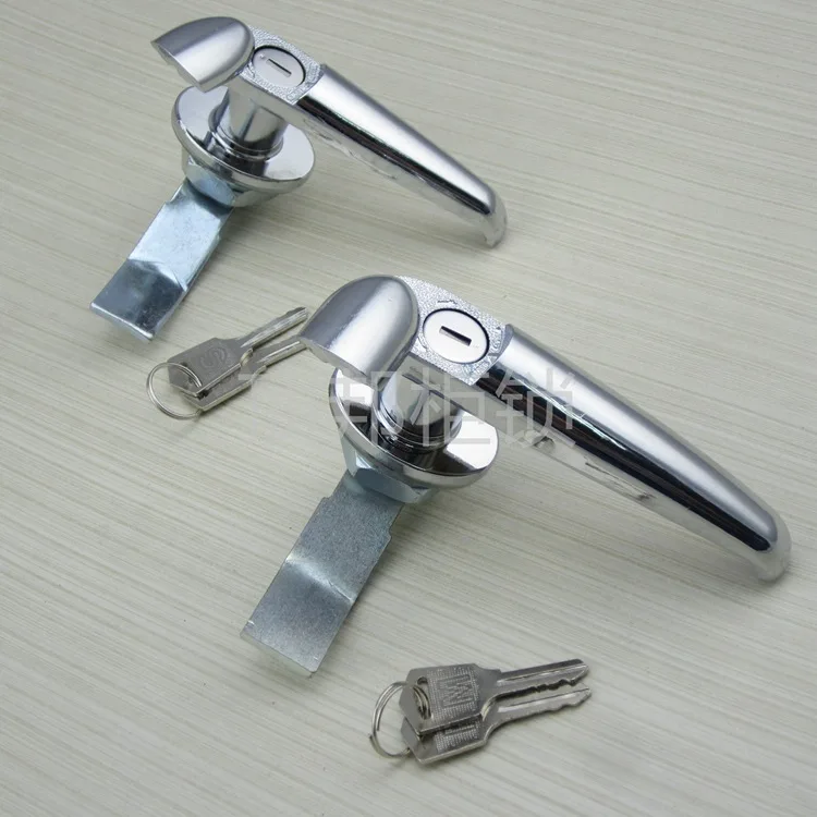 MS308-2电箱机柜门把手锁