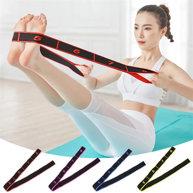 

Professional Gymnastics Adult Latin Training Bands Multi-functional Pilates Yoga Stretch Resistance Bands Fitness Elastic Band