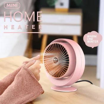 

Adjustable Wind Direction Portable Heater Office Bedroom Pink White Home Air Heater Office Air Heater Air Supplies