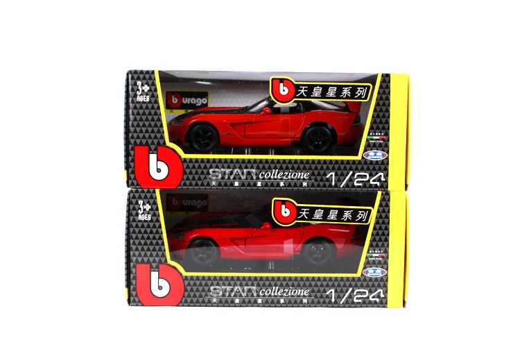 Завод 1-24 Bimeigao Dodge Viper модель сплава Модель автомобиля металлические украшения