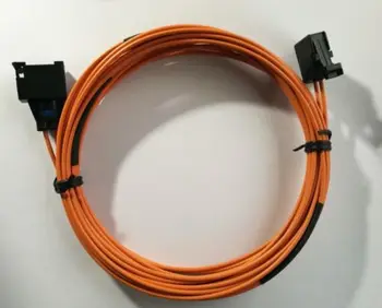 

MOST Optical Fiber Cable Connectors Male To Female cable 400CM For B-M-W Mercedes Au-di AMP Bluetooth car GPS fiber cable