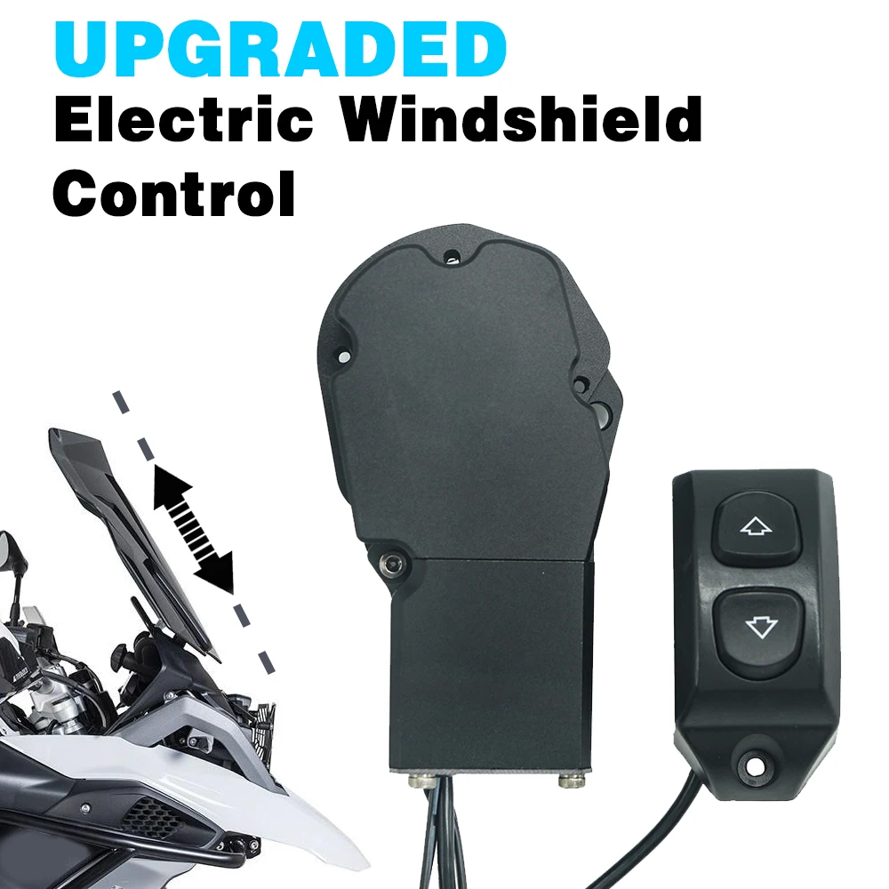 Moto Electric Elevator Windshield Windscreen Remote Control Switch For BMW R1250GS R1200GS Adventure R1200 R1250 GS/Adv GS1200