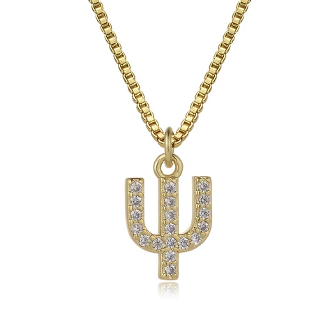 Alphabet Letter Necklace Women 2021 Trend Pave Cubic Ziron Pendant Necklace For Women Jewelry Gift