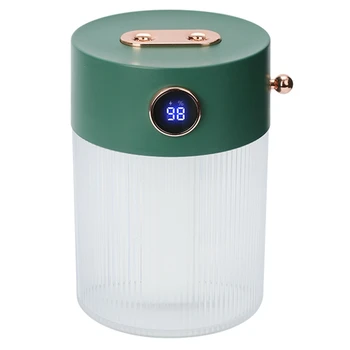 

650ML Large Capacity Dual-Nozzle Air Humidifier USB Rechargeable Wireless Ultrasonic Aroma Diffuser Color Light Fogger