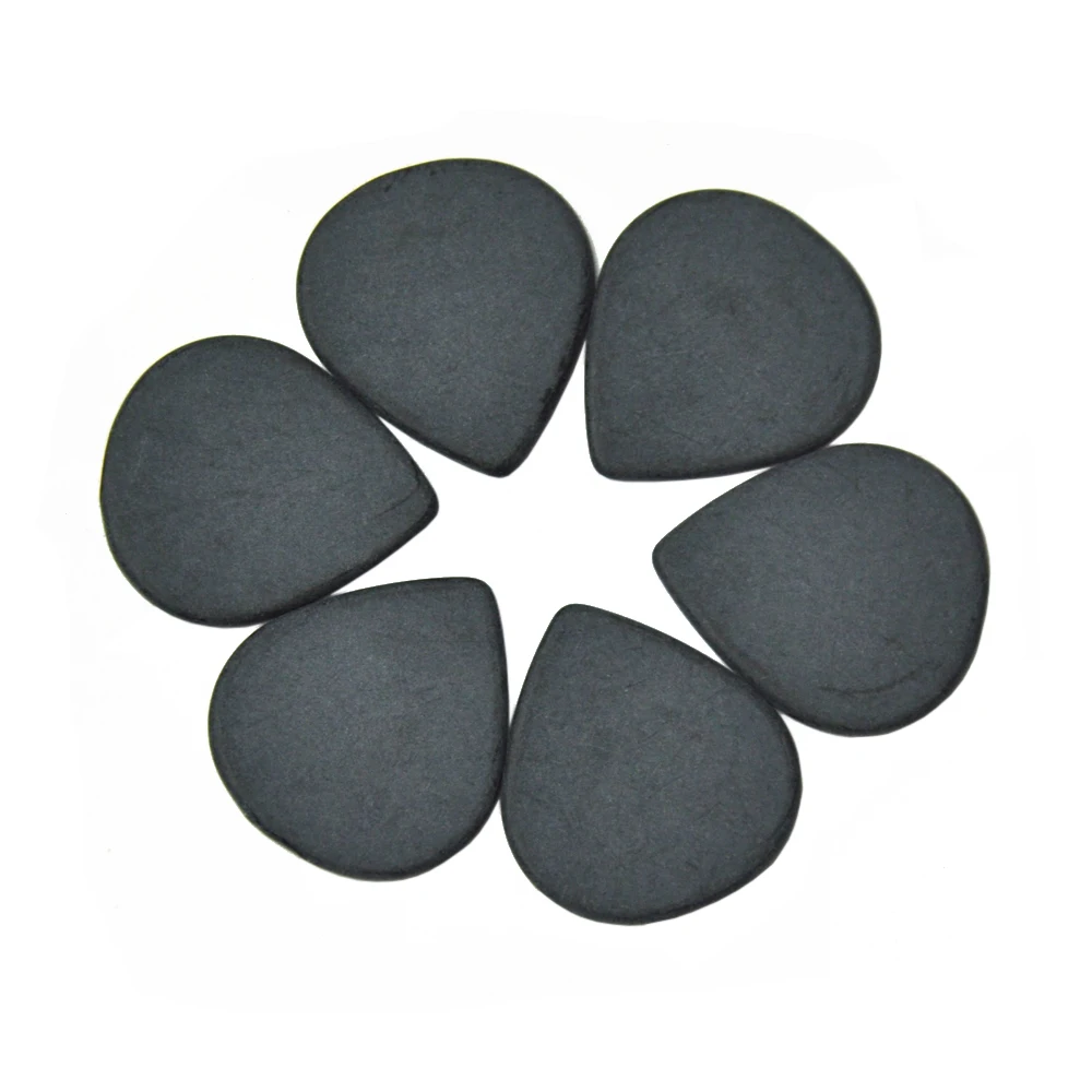 Palhetas para Guitarra Pesadas de Lágrima de 100mm Preta com 1.5 Palhetas Mais Delrin Jazz Peças - Image 3