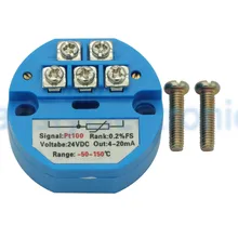 Résistance thermique 4-20mA-50 ~ 150 de Module de capteur d'émetteur de la température DC 24V rdt PT100(China)