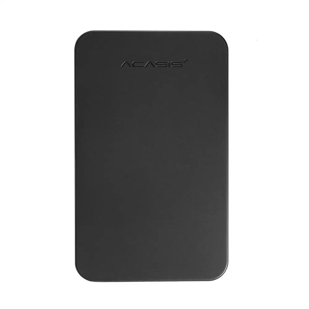 Black 2,5 дюймов HDD SSD чехол Sata к USB 3,0 адаптер бесплатно 5 Гбит/с коробка жесткий диск Поддержка 2 ТБ HDD диск disco duro externo - Цвет: Black