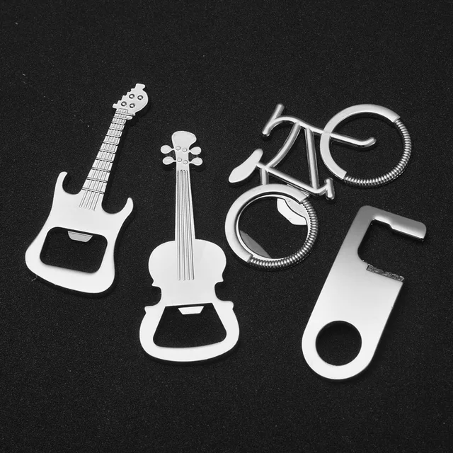 Metal Beer Keychain Bottle Openers 2