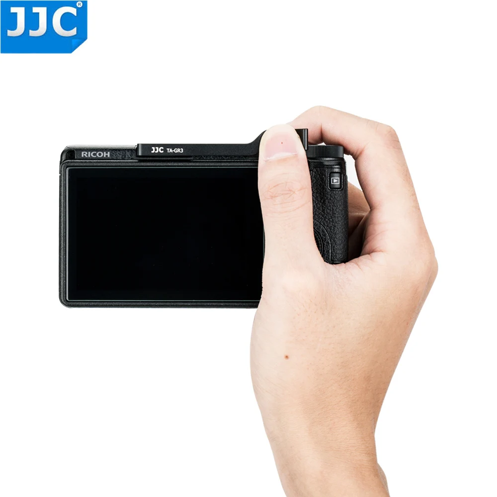 JJC TA-GR3 Thumbs-Up-Grip для камеры Ricoh GR III рукоятка с Горячий башмак Крышка камеры s аксессуары