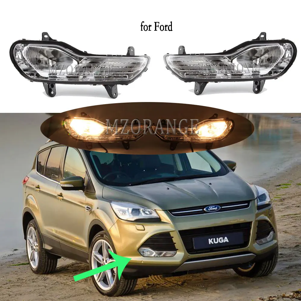 Передние противотуманные фасветильник для Ford Escape Kuga 2013 2014 2015 2016 | Автомобили и
