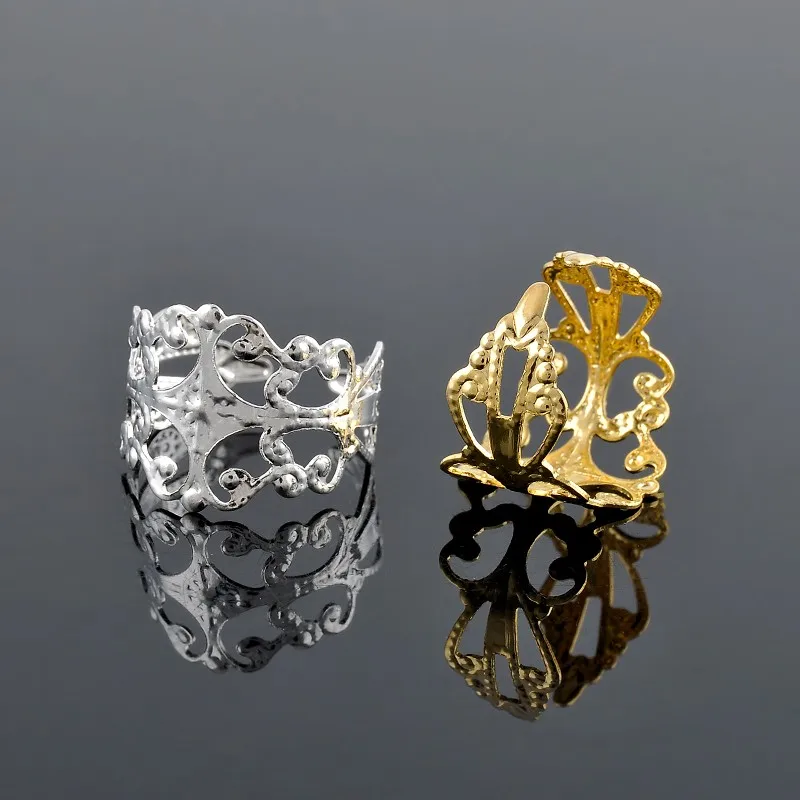 

Metal Flower Geometric Cross Toe Ring Gold Silver Hollow Leaf Adjust Rings For Women Fashion Jewelry Dropshipping Wholesale