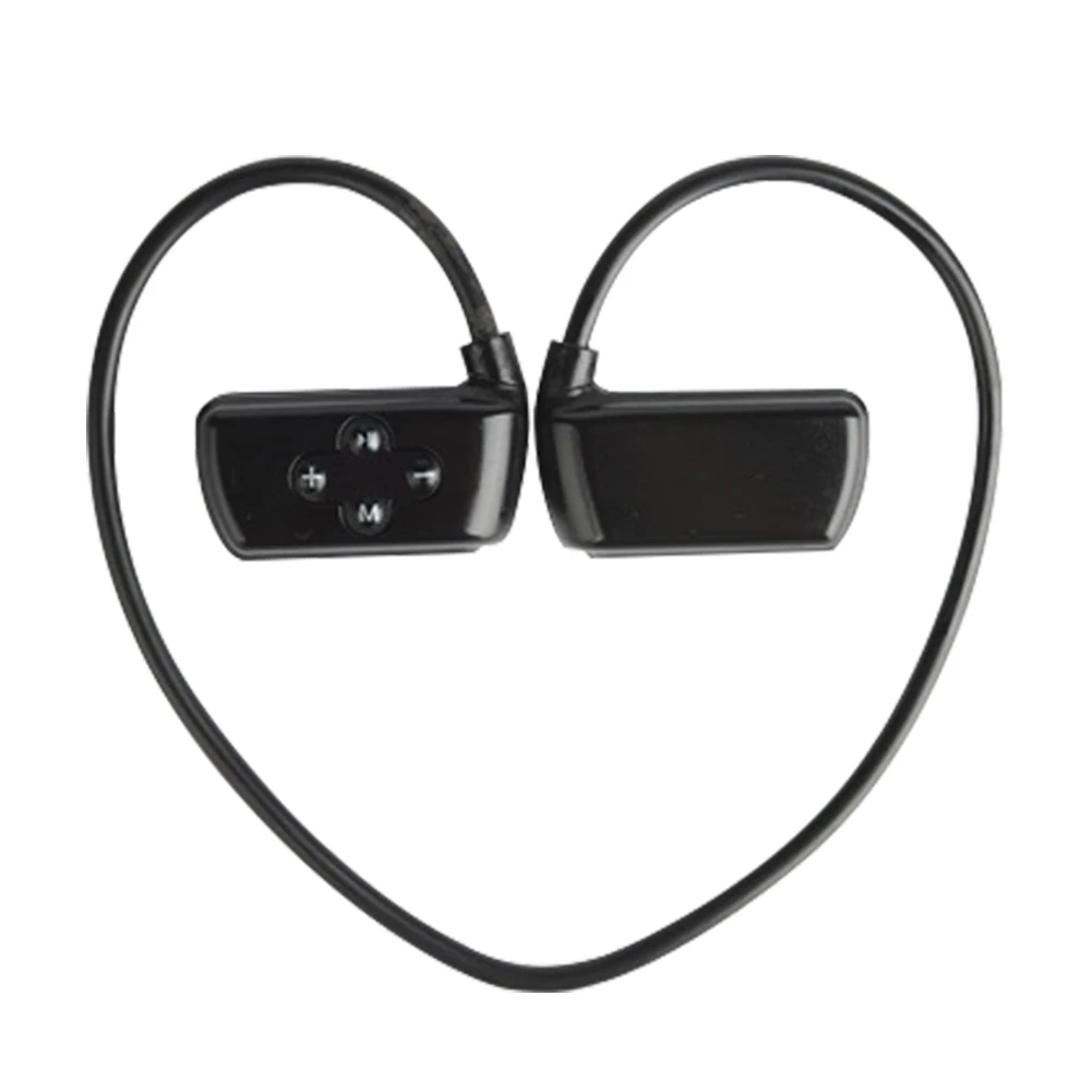 IPX8 водонепроницаемый Bluetooth беспроводная гарнитура телефон рекордер Наушники бег большой емкости Плавание Спорт Портативный MP3 плеер