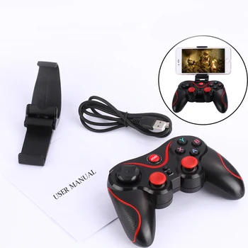 

Game Controller Phone Clip Holder Z6 Bluetooth Wireless Game Accessories Gamepad Joypad Joystick For Mobile Phone TV Box PC