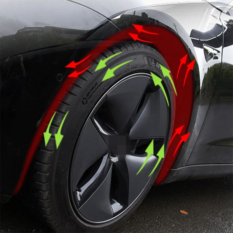 2pcs Tire Insulation Cotton Car Styling For Tesla Model 3 2017 2018 2019 2020 Accessories Sound Heat Insulation Cotton Aliexpress