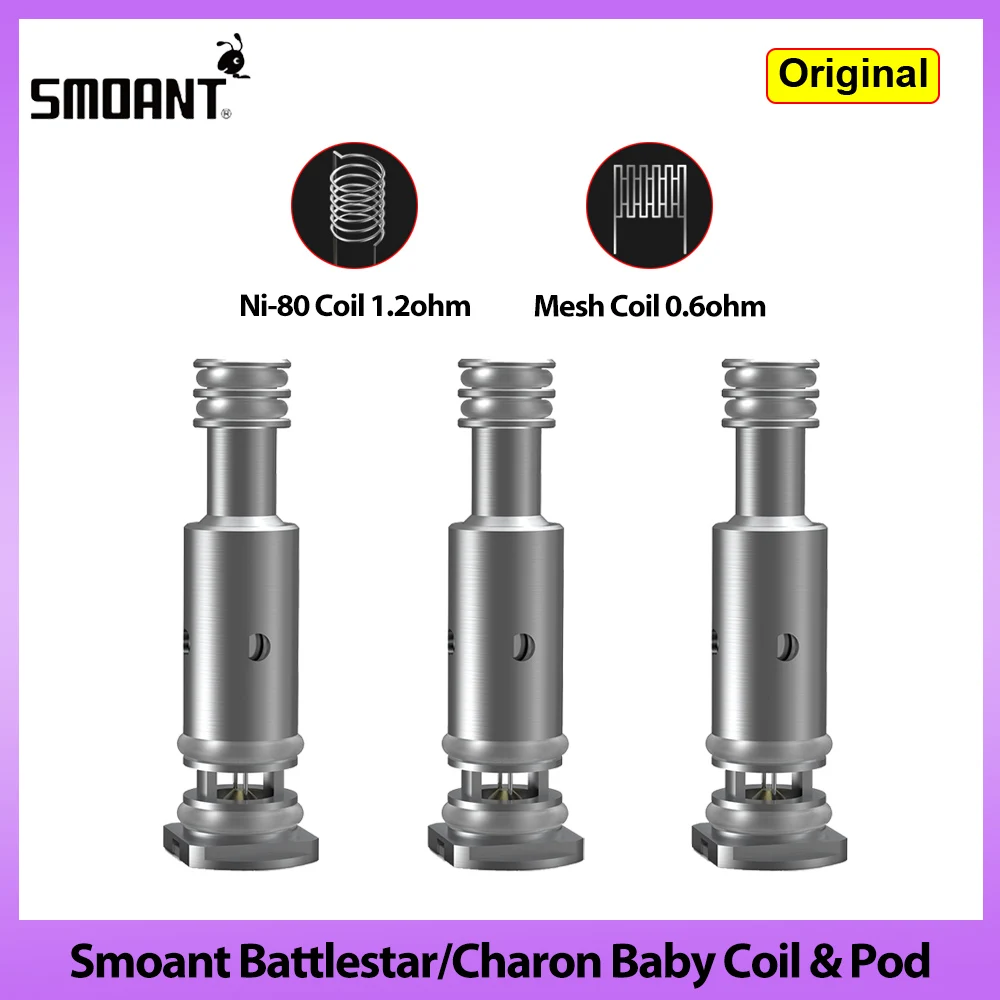 Smoant Charon bebé bobina Battlestar bebé bobina