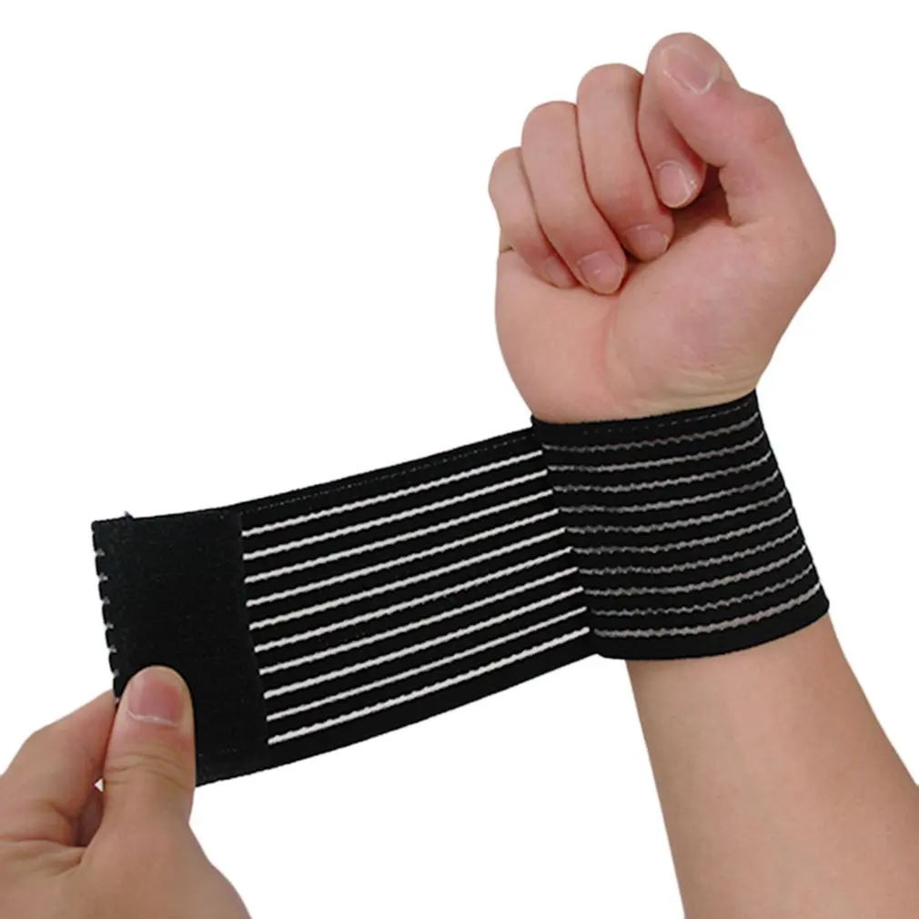 Breathable Adjustable Sport Gym Wristband Comfortable Bandage Teenis Basketball Wrist Protect Strap Brace Wrap Bracers wholesale